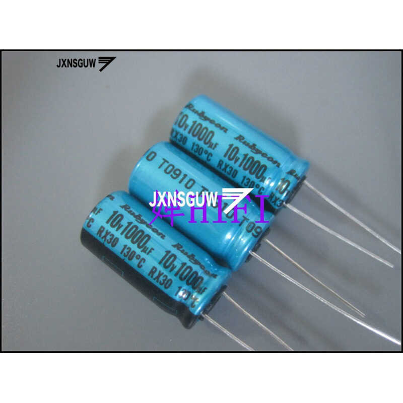 RUBYCON 20PCS RX30 10V 16V 25V 35V 50V 100V 200V 1000UF 470UF 47UF 100UF 330UF 10UF 33UF konden