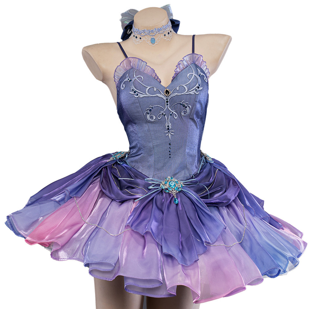 Uwowo Youwowo Genshin Impact cosplay Ganyu Kostum Ballet Dress Coconut Sheep Perempuan cos