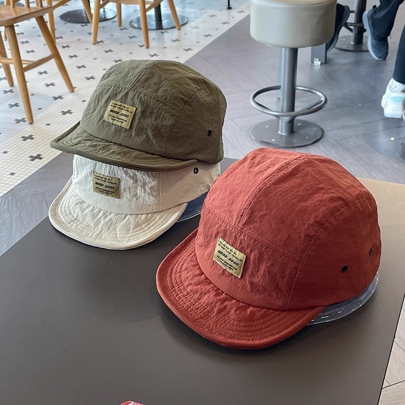 Cepat kering bisa bernafas bisbol pendek laki-laki dan pakaian kerja versatile soft top hip-hop lida