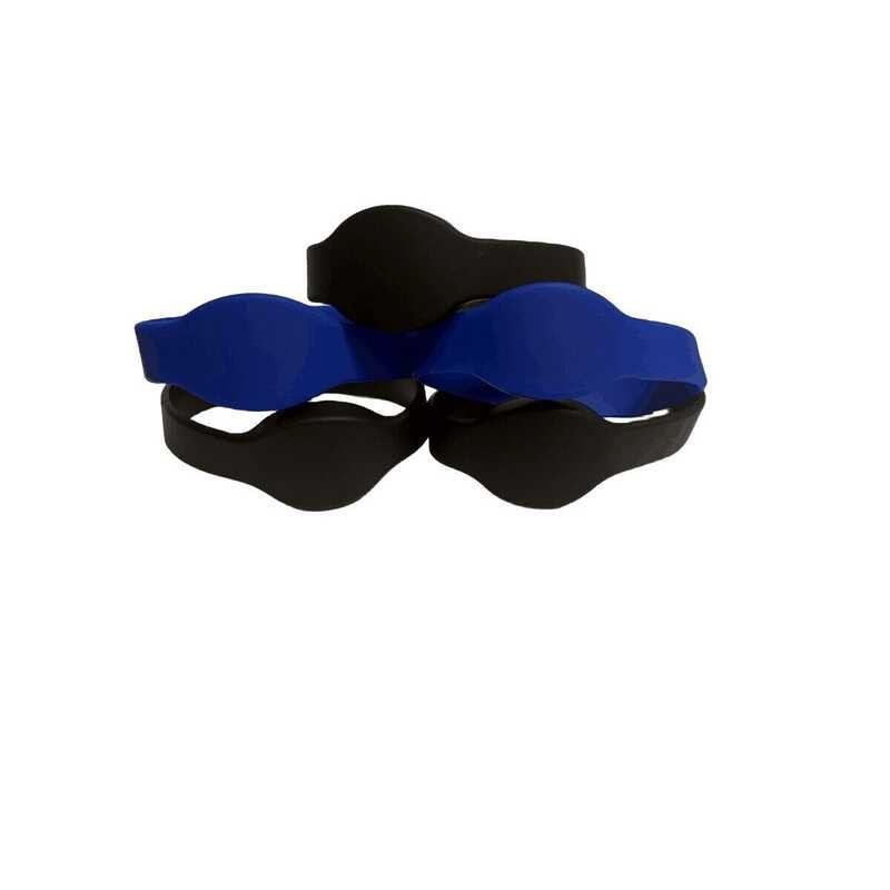 

125khz RFID tulis kembali T5577 Silicone Wristbands Duplicator Tag (paket 5)