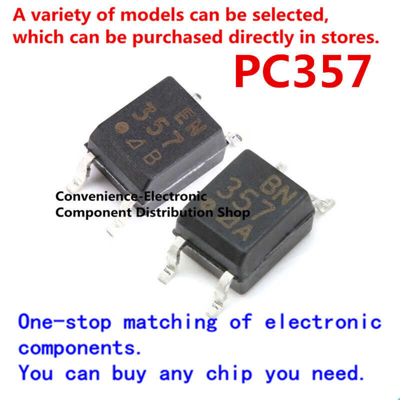 357 10PCS/Paket PC357C PC357N SOP-4 chip optocoupler sirkuit integrat PCC PCN