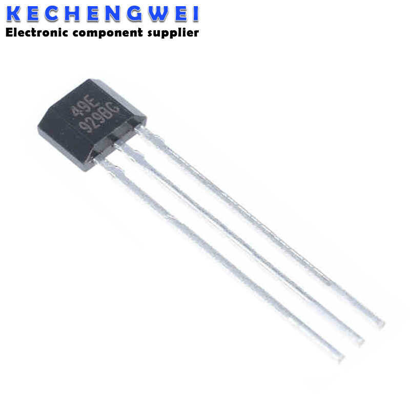 10pcs 49E unsur SS49E OH49E sensor Hall Effect Sensor baru SS OH