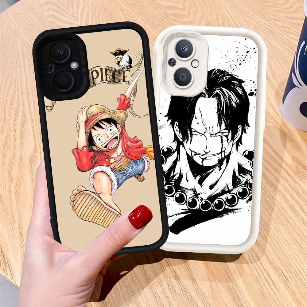 Casing untuk OPPO Reno 8 7Z 8Z 7 Lite 5G Silikon Case H-70 One Piece