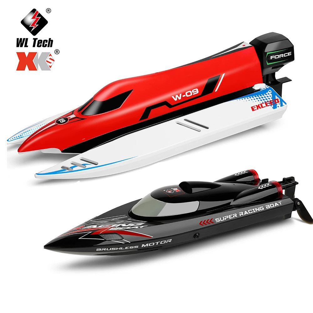 

WLtoys WL915-A WL916 RC 45km/h High Speed Racing Boat Waterproof 2.4Ghz 2CH Brushless Remote Control Speedboat Gifts