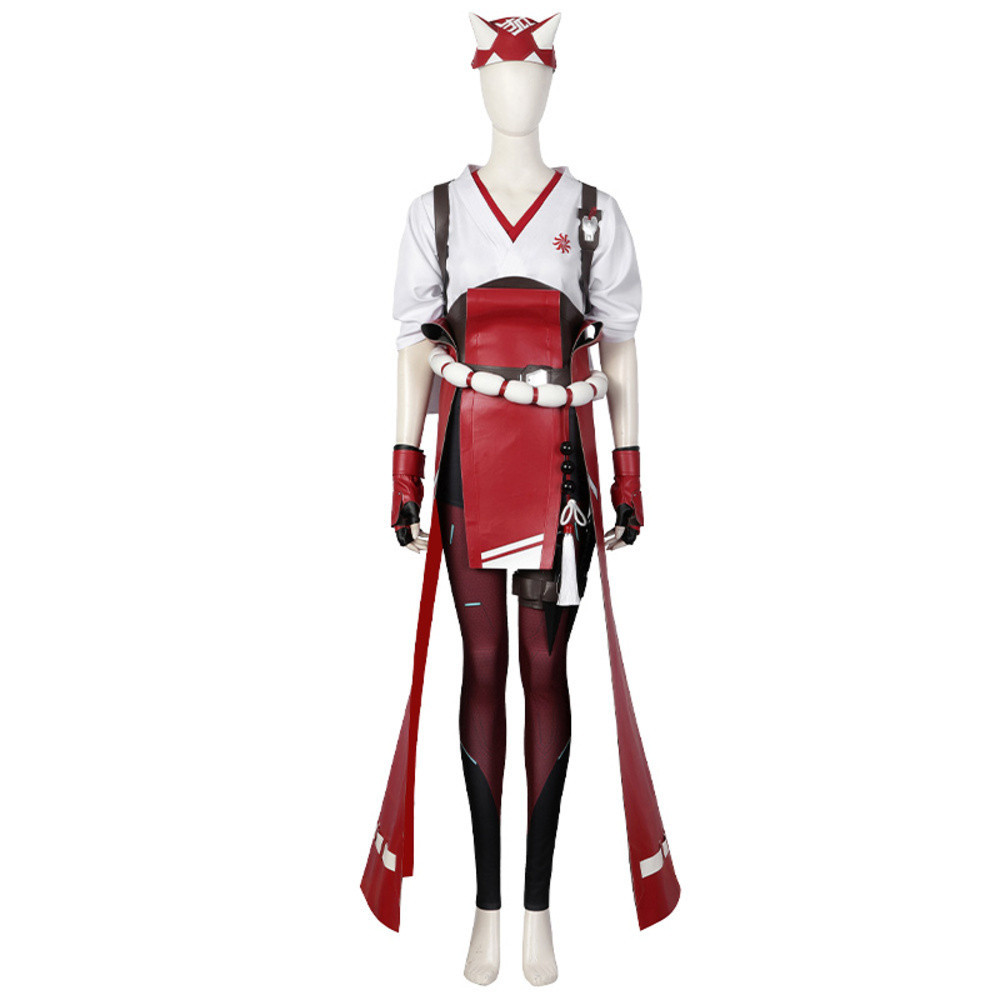 Nado Watch Pioneer 2 OW cos Mist Cosplay Witch Gown Game Anime Kostum Wanita 5018