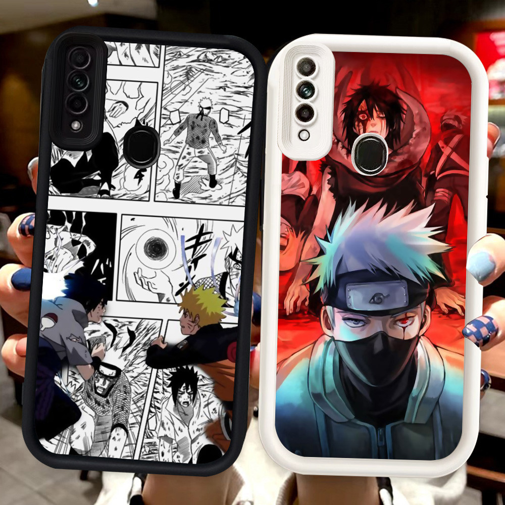 Z-29 Naruto Putih Hitam Casing untuk OPPO A31 Reno 3 A91 F15 2020 Case