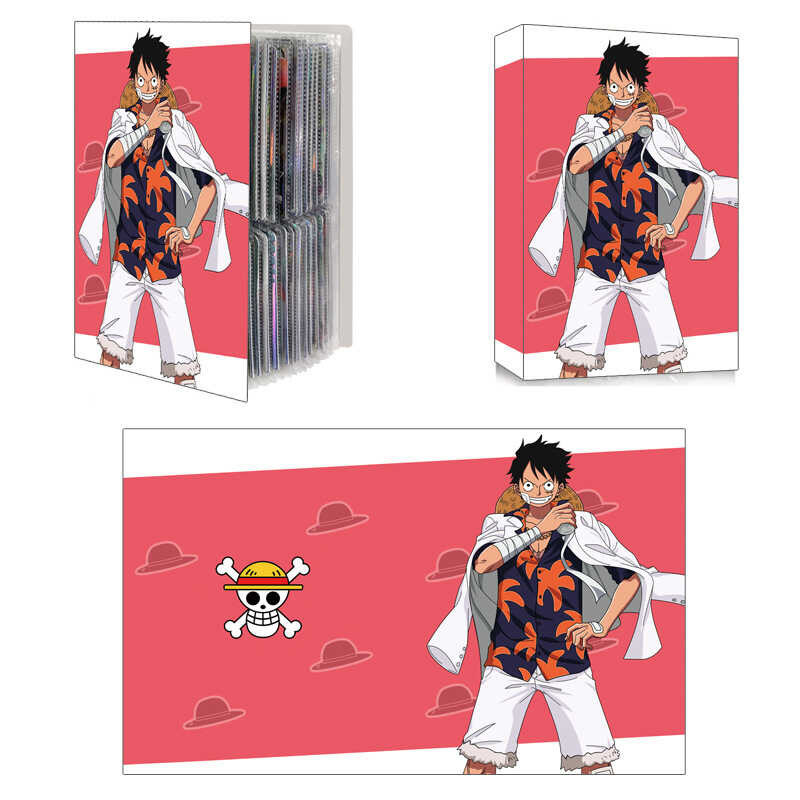 

￥ 240Pcs ONE PIECE Album Carte Letter Folder Binder Notebook Game Card Collection Gift Toy Monkey