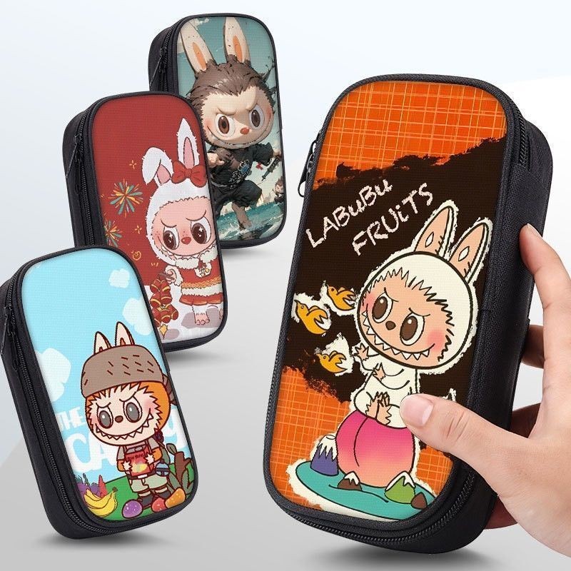 

NEWAR - Kotak Pensil Anak Kasus lucu Labubu siswa sekolah dasar menengah, kapasitas besar untuk anak laki-laki dan perempuan, kasus pensil niche Impor