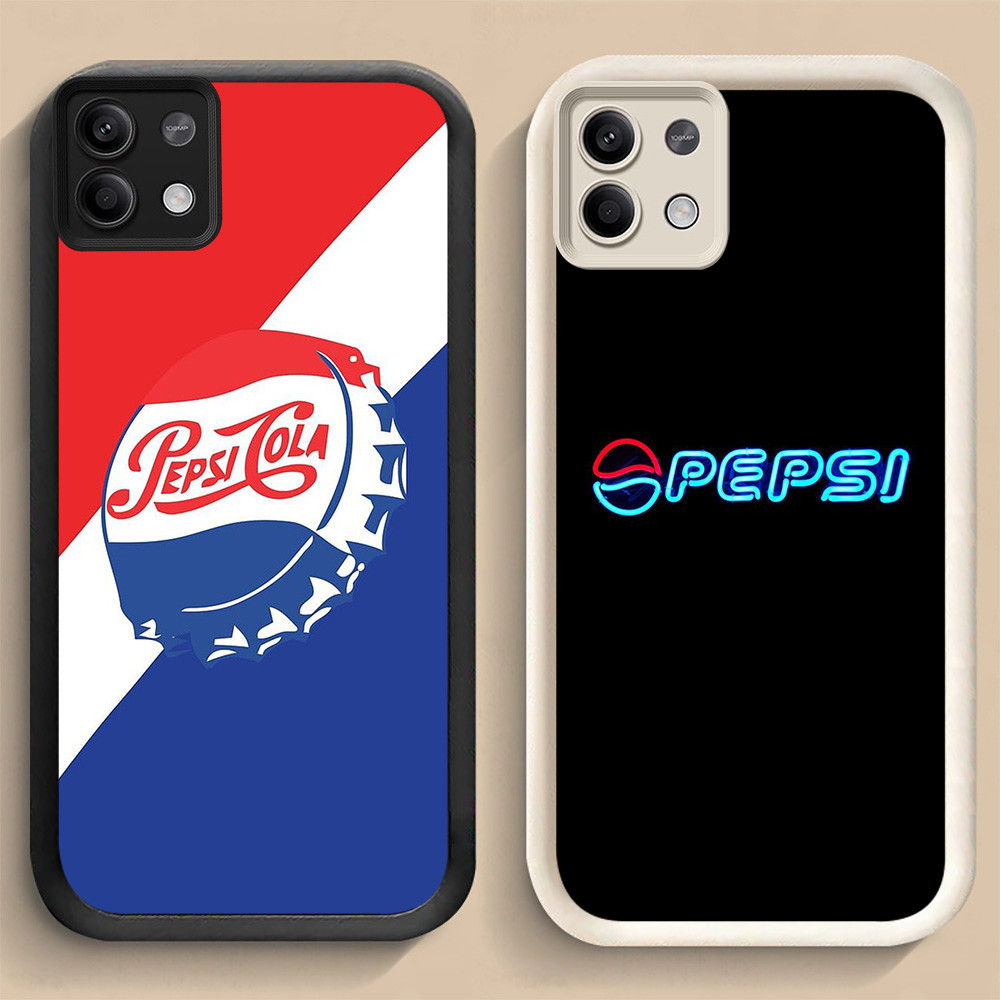 LF-42 Pepsi Cola Art Shockproof Casing untuk Xiaomi Redmi Note 13 Poco X6 X7 M6 NEO Pro