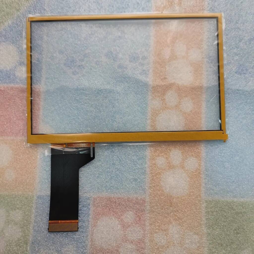 6.5'' Layar Sentuh Kaca Digitizer Baru 40 Pin Berkilau Untuk VW MIB 200 680 682 Mobil DVD Audio Mult