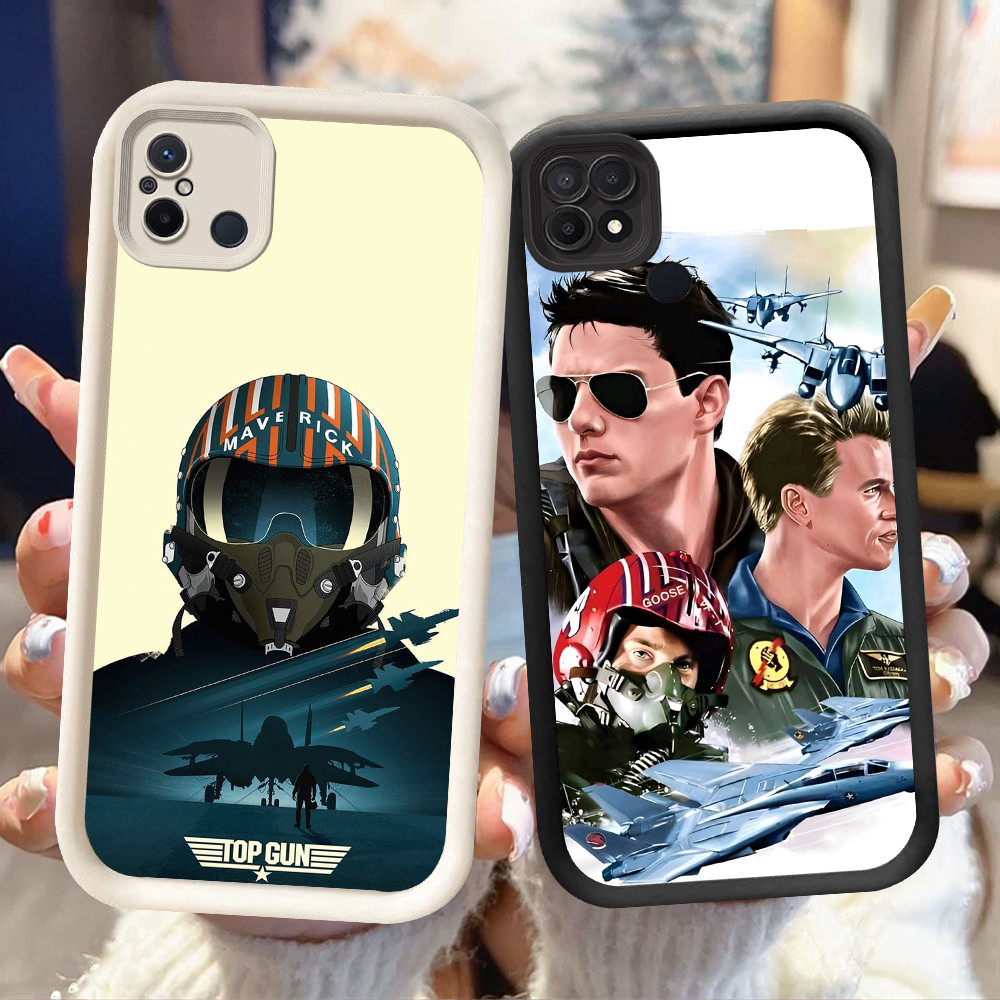 NA-96 TOP GUN Shockproof Casing untuk Xiaomi Redmi 9C 11A 12C 10C NFC POCO C55 C31