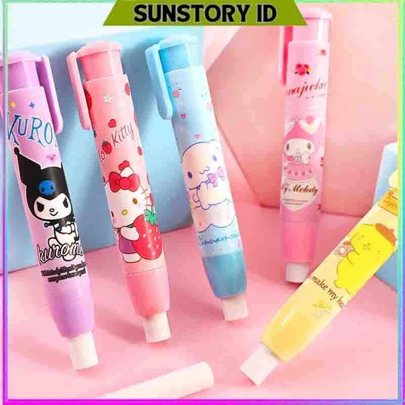

COD - MOTIF SANRIO KUROMI PENSIL MEKANIK / PENGHAPUS KARAKTER