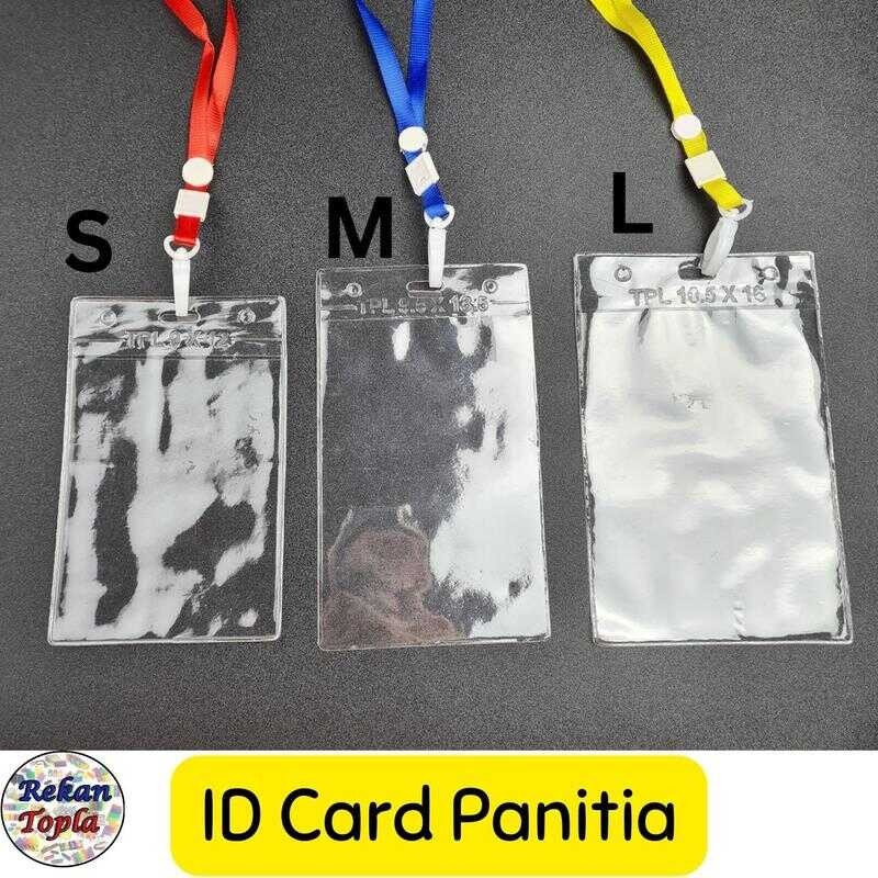 

+ Tali ID Card Mika Plastik / Name Tag Panitia