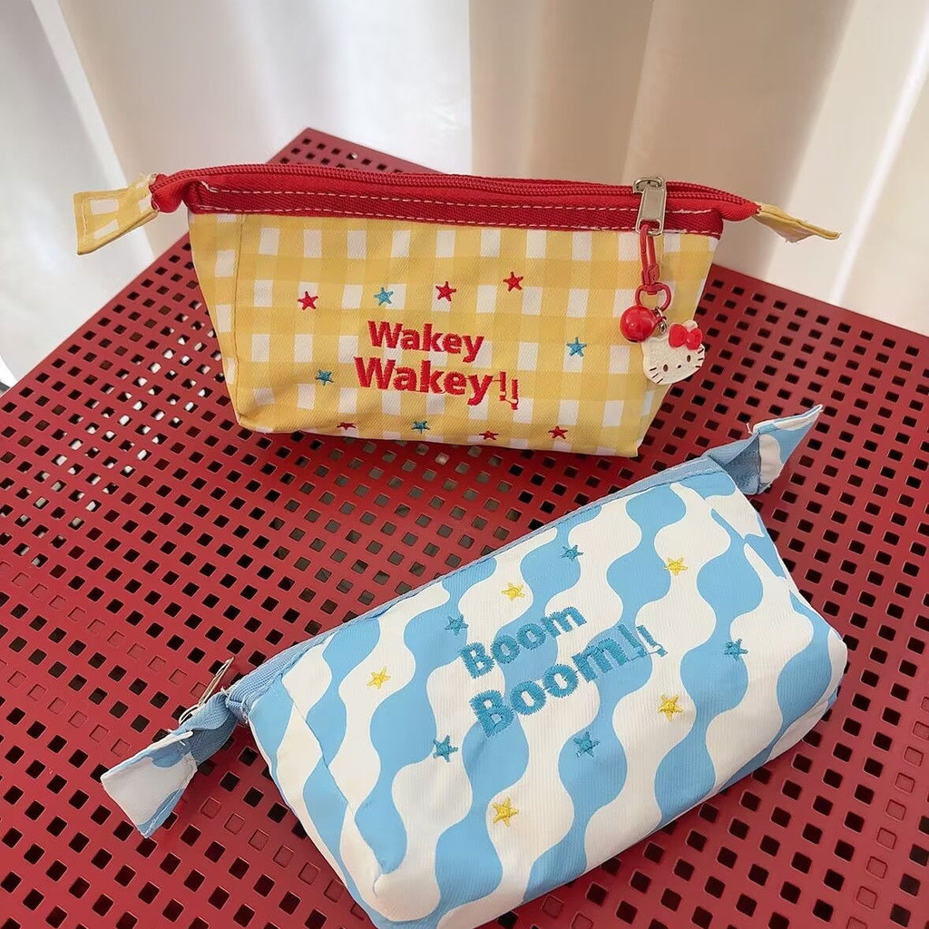 

Tas Riasan Dopamin Bordir Lucu Untuk Wanita Kapasitas Besar Kotak Portabel Portabel Bag Pensil Bag Tenaga Kotak