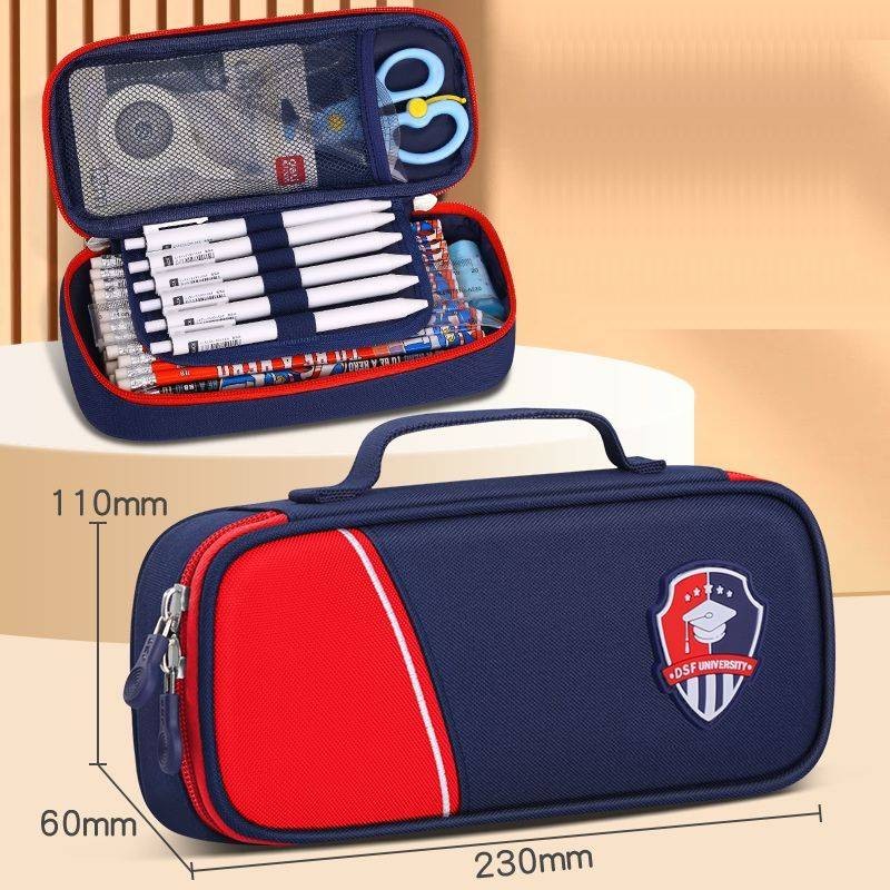 

Versi Korea Siswa Sekolah Dasar dan Junior 2024 Tas Pensil Baru Tas Stasionery Bag Pria dan Gadis Kotak Penentu Kapas Kapasitas Besar Kasing Sederhana