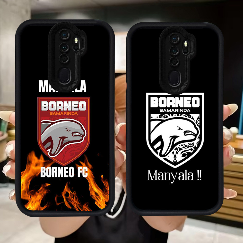Q85 Borneo FC lembut Casing untuk OPPO A39 A9 A83 Reno 2F F11 A37 2Z A5 2020 Pro