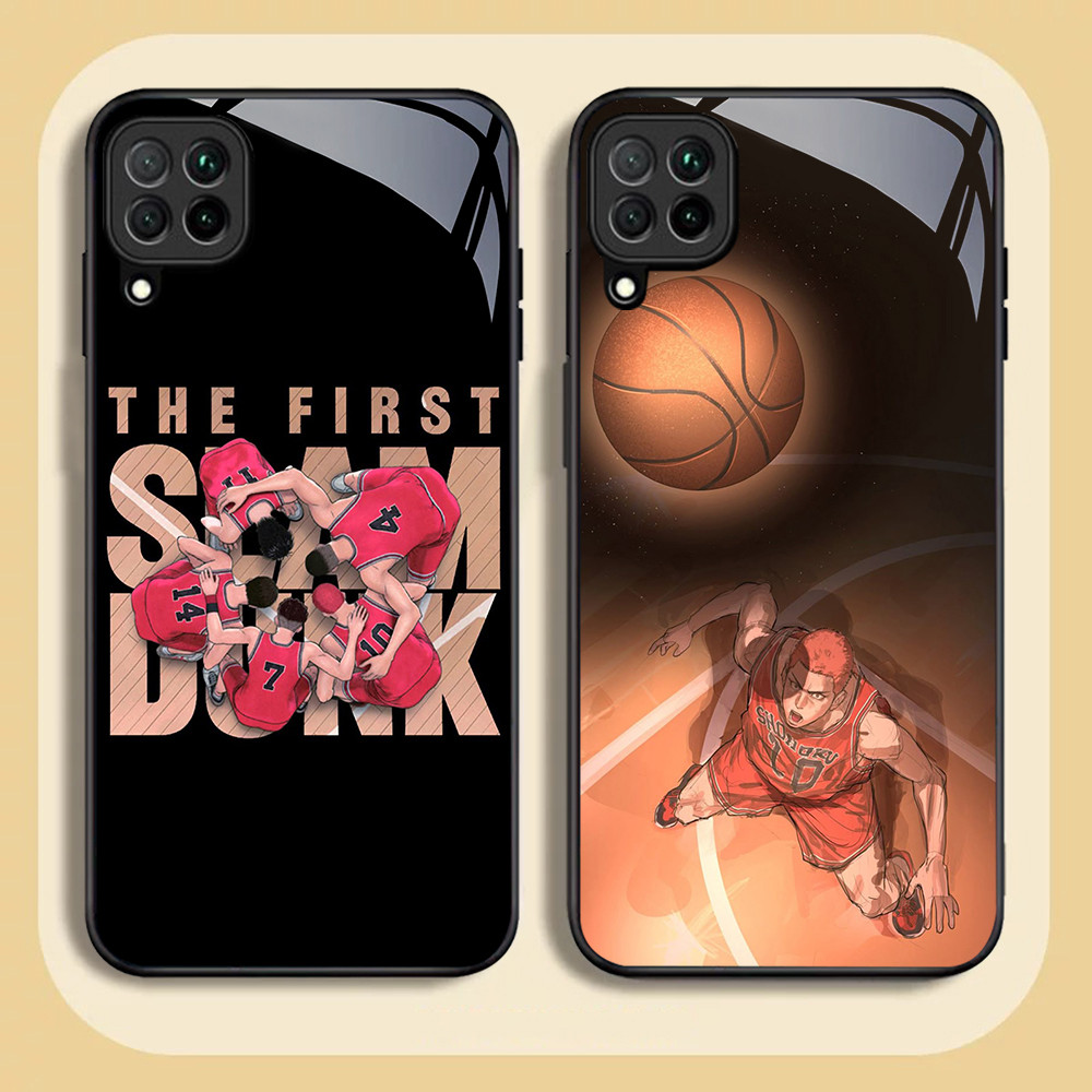 NC-89 THE FIRST SLAM DUNK Kaca Glass Case Untuk Samsung A12 M32 M12 A22 5G