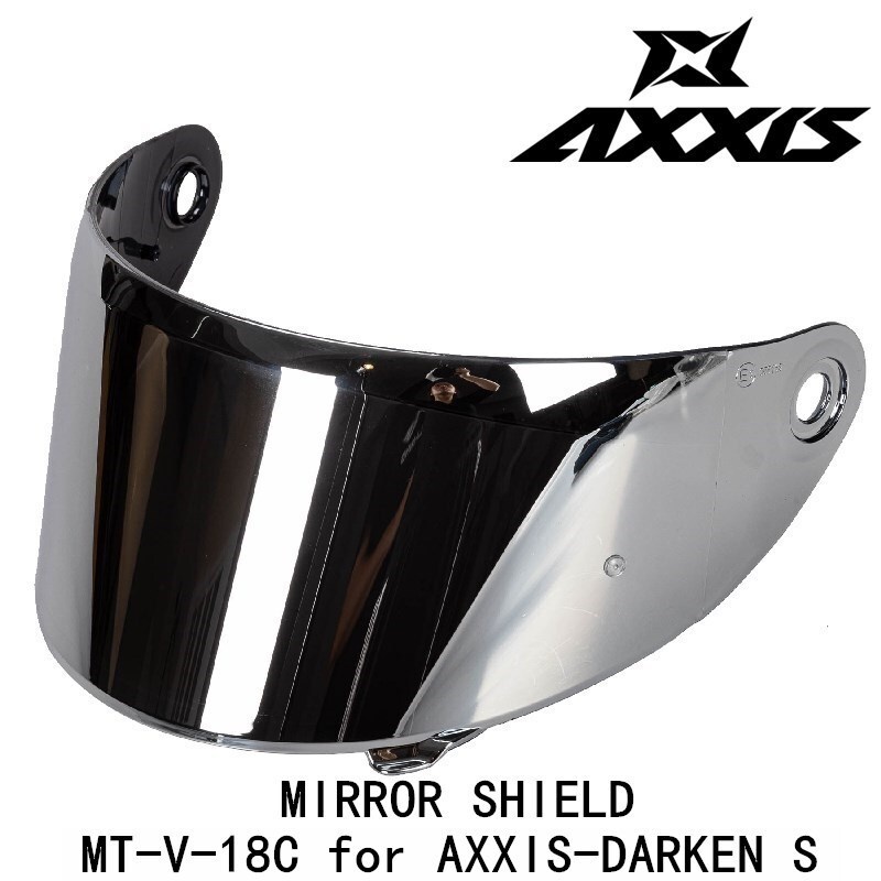 Helm Sepeda Motor Helmet  MT-V-18C untuk DarKEN S Helmet Original AXXIS Lens