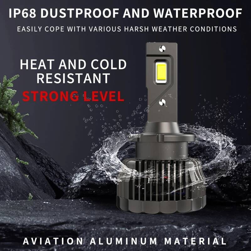 2PCS Lampu Depan Mobil LED 70W 12000LM D1S D2S D3S D4S D5S D8S Lampu Otomatis D2R D4R HID Lampu Caus