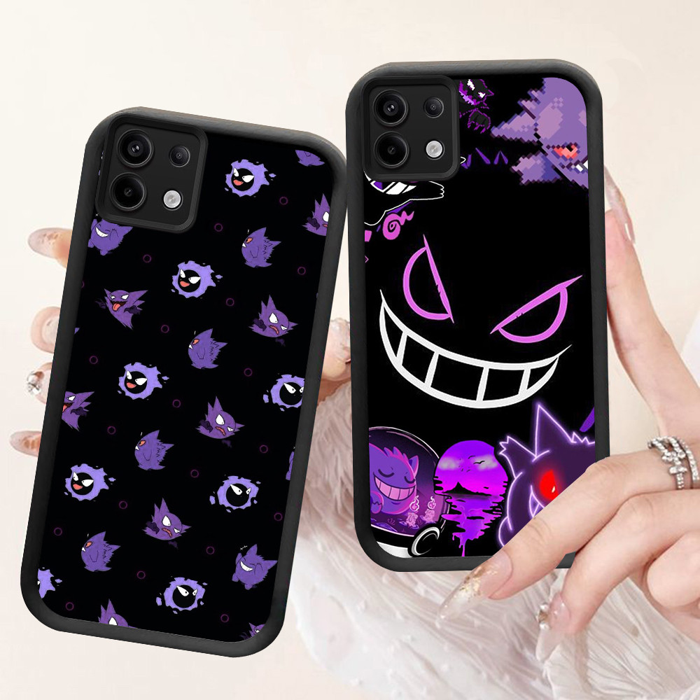 NA-33 Gengar Shockproof Casing untuk Infinix 7 GT 20 Tecno POP 7 Spark GO ITEL A80 P65 Pro