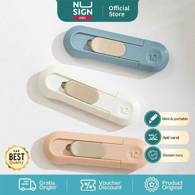 

Nusign Cutter / Pisau Pemotong Mini Portable Warna Pastel ENS065
