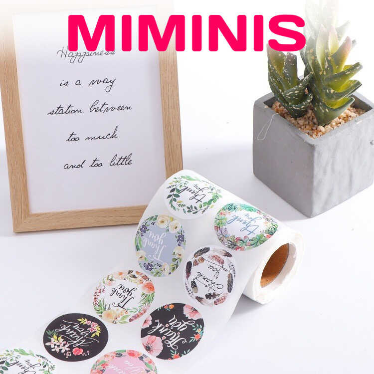 

Minimis - 1 ROLL 500 PCS STIKER H455 STIKER LABEL THANK YOU FOR YOUR ORDER