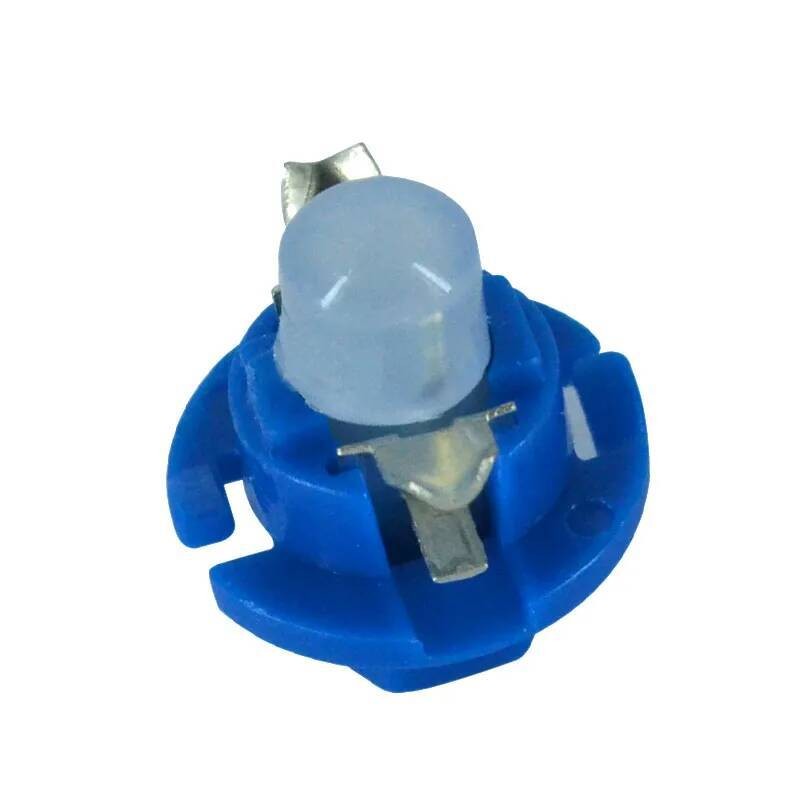 T5 100pcs B8.4 COB B8.4D Lampu Instrumen Mobil SMD LED Dasbor Lampu Samping Putih B