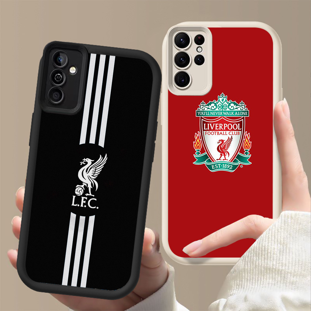 Shockproof Casing untuk Samsung A55 A54 M15 S25 S24 S21 FE Ultra FF-19 liverpool fc