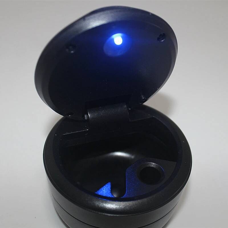 Untuk Mercedes Benz C-Class GLC260 E300 Baru Asli Dengan Asbak Interior Multi-Fungsi Mobil LED