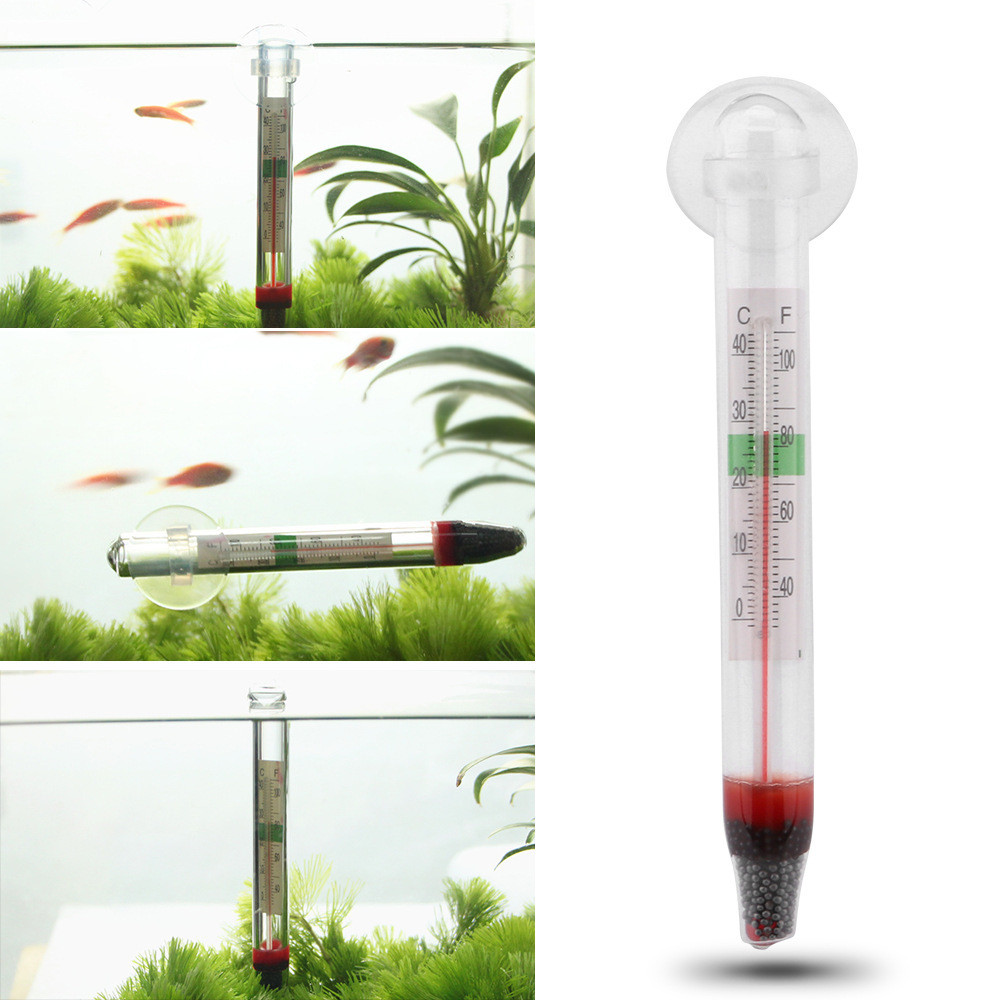 Termometer Suhu Air Aquarium  Termometer panas, air ikan, alat ukuran suhu akuarium tropis, tangki i