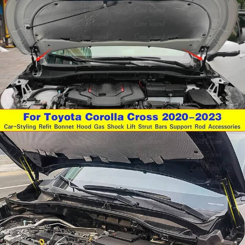 Penyangga Kap Mesin Depan, Peredam Kejut, Peredam, Pengangkat, Batang Hidrolik untuk Toyota Corolla