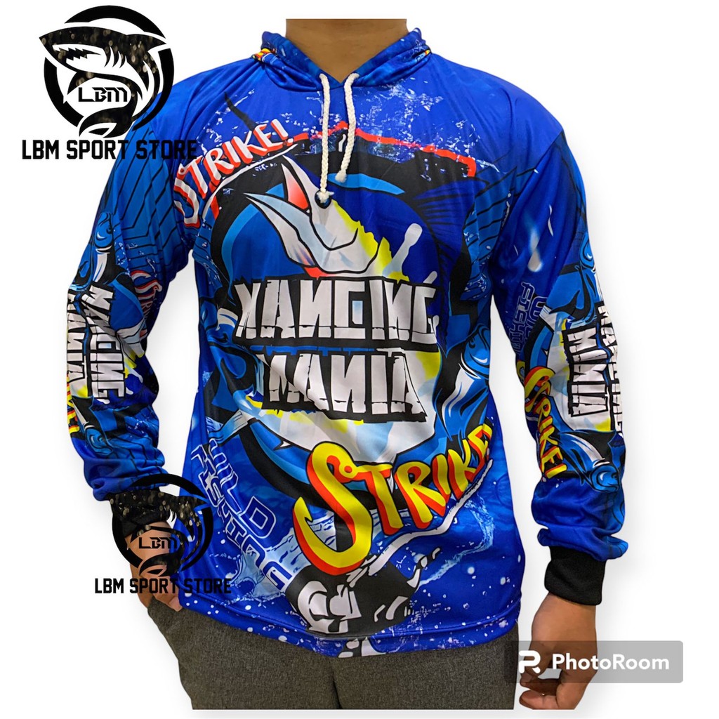 BAJU MANCING JERSEY MANCING KAOS MANCING PRIA LENGAN PANJANG D