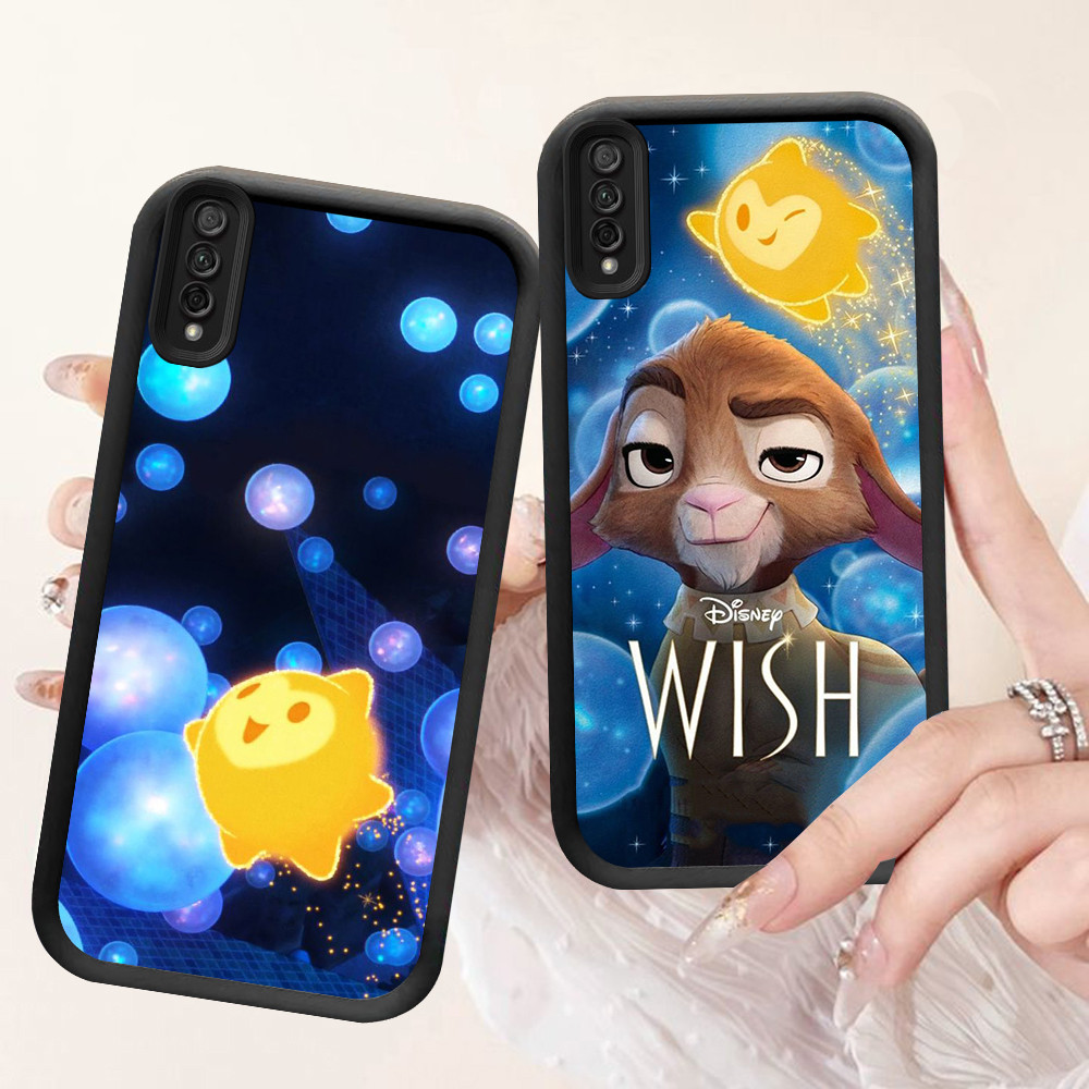NA-87 Star Wish Asha Shockproof Casing untuk Samsung A50 A50s M02 A30s A7 A02 A03 Core