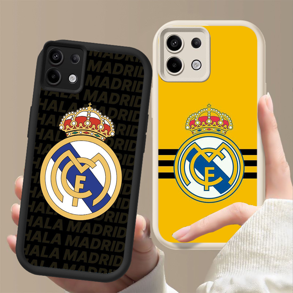 Shockproof Casing untuk Infinix 7 GT 20 Tecno POP 7 Spark GO ITEL A80 P65 Pro FF-28 real madrid