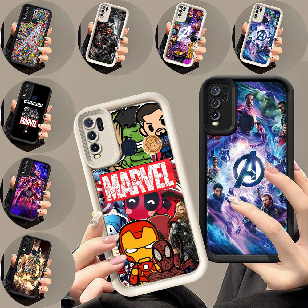 Casing Hp OPPO A93 2020 A76 A96 F5 F7 F9 Pro Mata Malaikat Softcase pelindung silikon Ponsel Kasing 