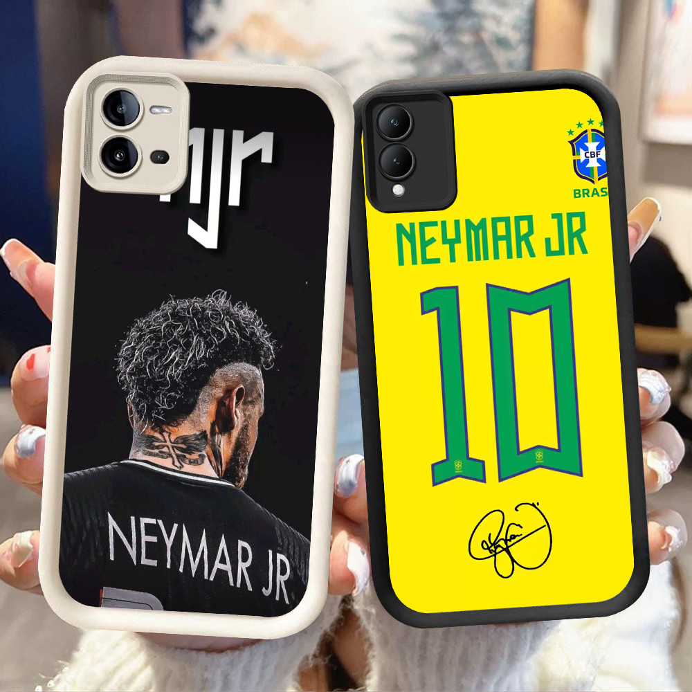 NA-62 Neymar JR Shockproof Casing untuk VIVO Y36 Y03 Y28s V25E Y03t V25 Y27 Y18i Y18 Y27s