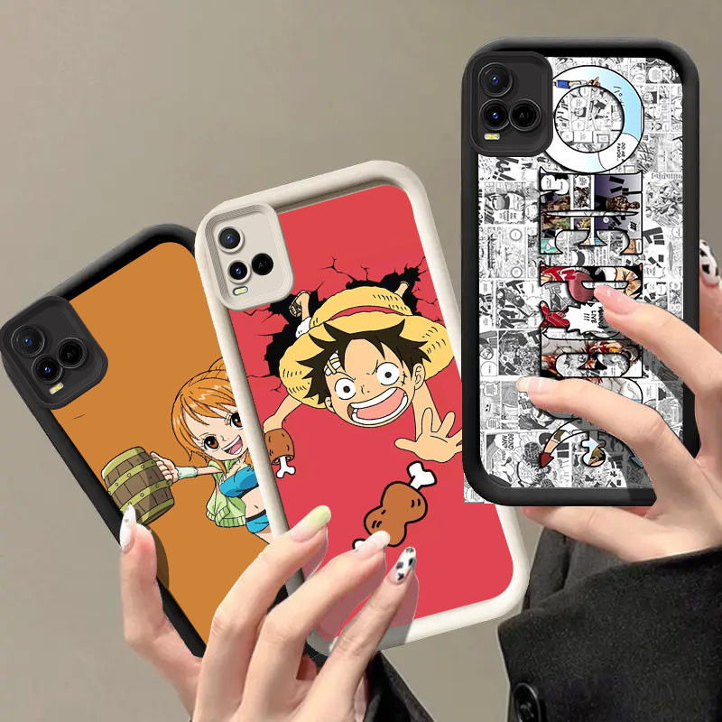 Hp Clear Plating I4 One Piece Casing untuk VIVO Y21e Y21s Y33s V23E Y21t Y75 V20 Y21 Pro 5G silikon 