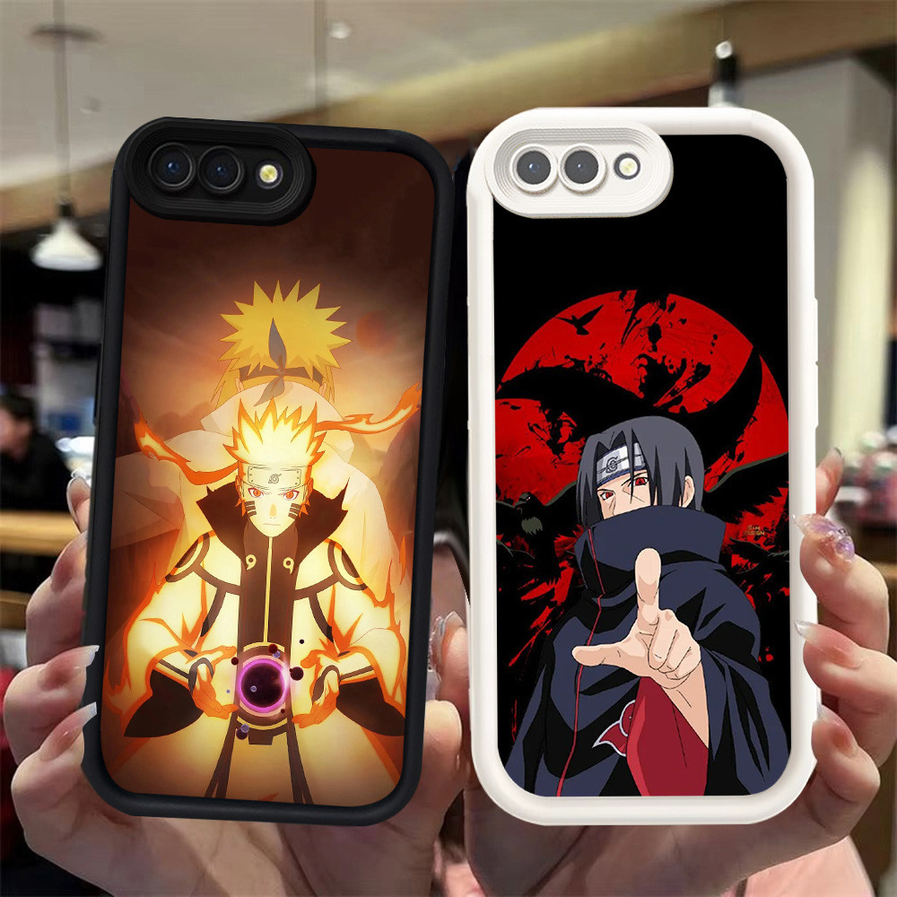 N115 Naruto Itachi Silikon hitam putih Casing untuk Realme C2 C2s OPPO A5 A3s A12e A1K Case