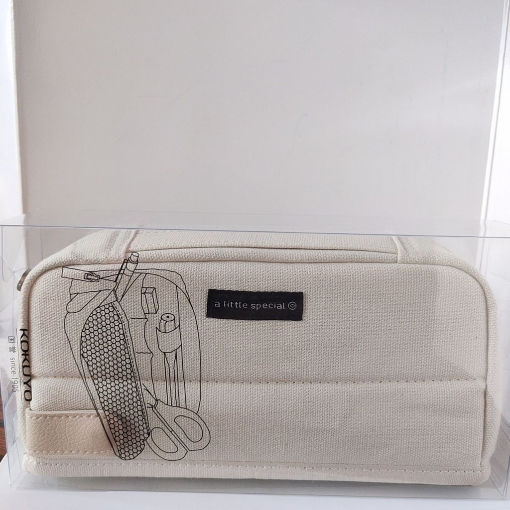 

KOKUYO Yimi Tas Pena Murni Baru HACO Kotak Pena Siswa Kapasitas Besar Penyimpanan Alat Tulis Multif Large Capacity Student Multif Stationery Storage