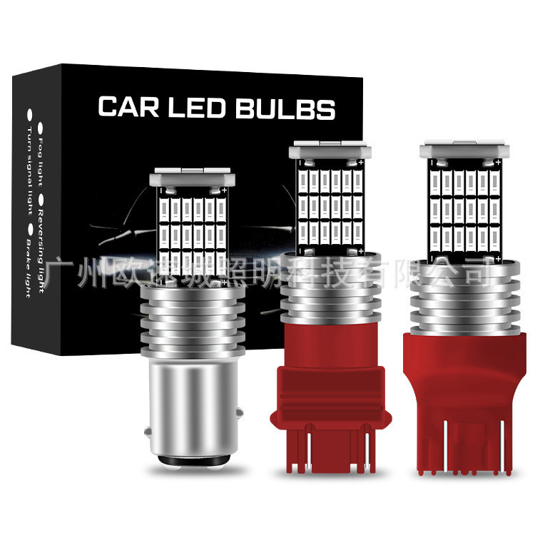 Lampu LED Rem Belakang Mobil Brake  Lampu belakang LED mobil penjualan panas 45 1157 1156 7440 7443 