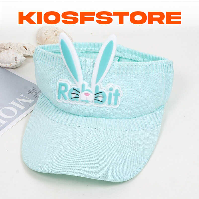 KFS - TOPI ANAK MOTIF KELINCI RABBIT HAT SPORT OLAHRAGA FASHION PEREMPUAN KELINCI