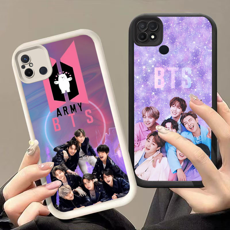 YZ-40 BTS team Sangat indah Casing untuk Xiaomi Redmi POCO 10C 12C C31 NFC 11A C55 9C
