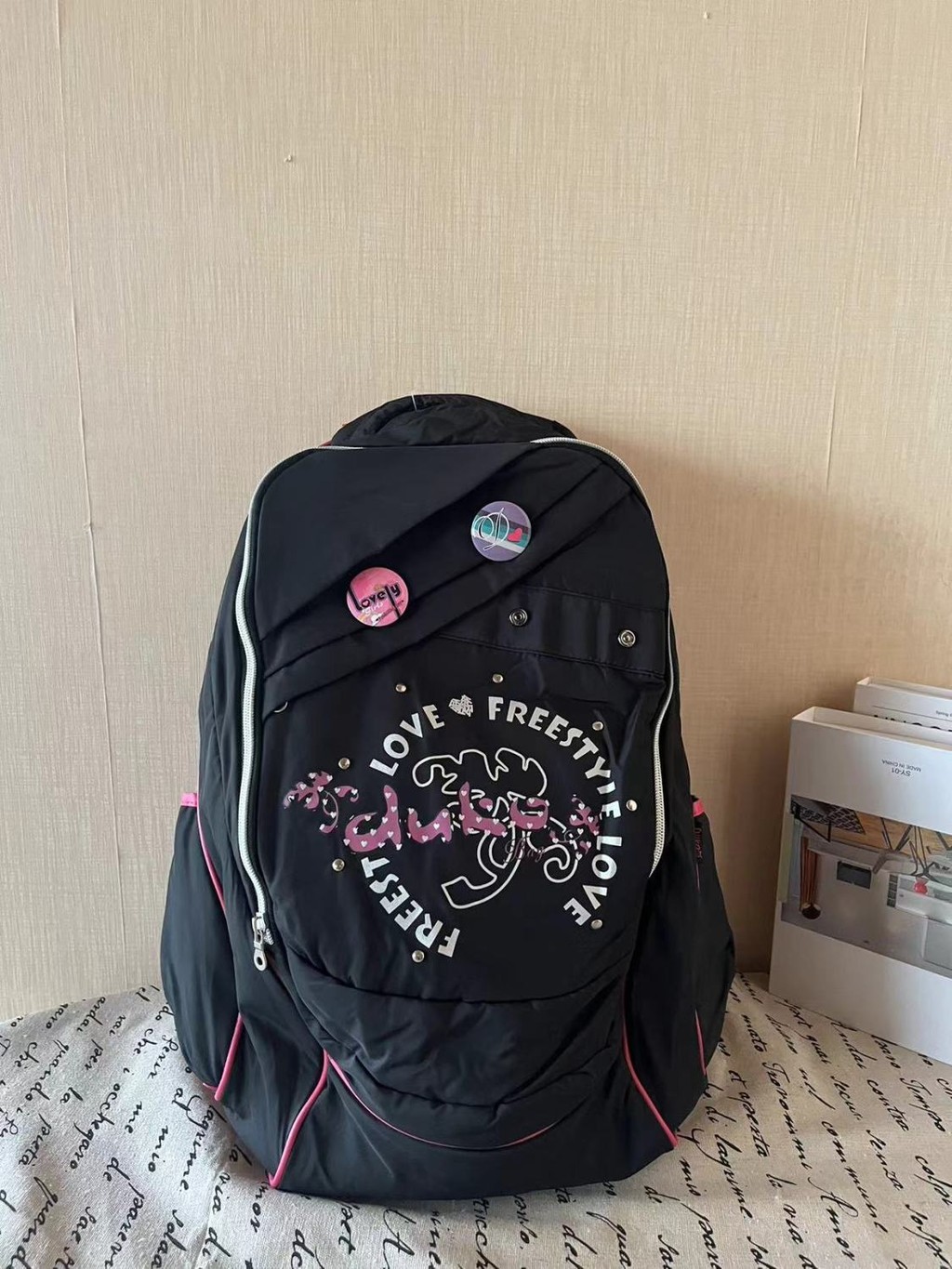 Foreign Trade Export Korean Trendy Backpack For Women Large Capacity Junior High School College Stud