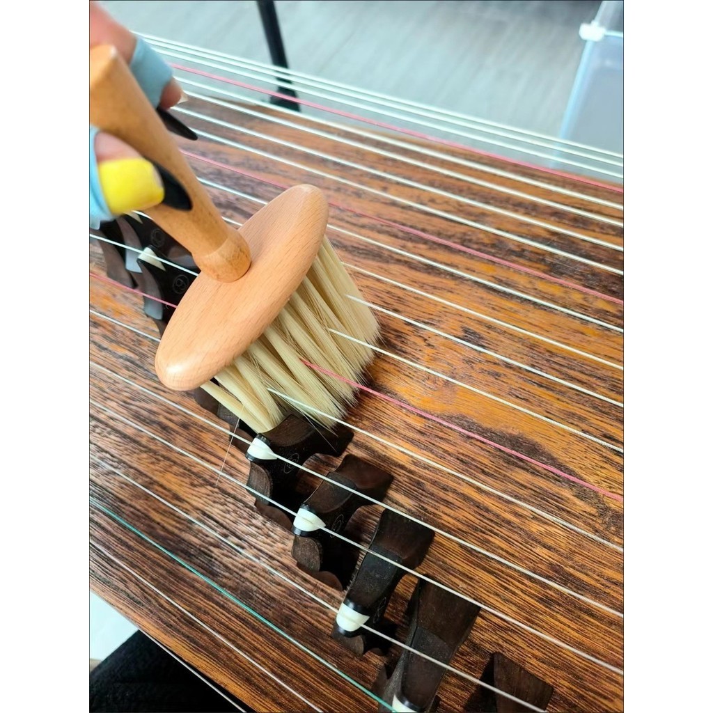 Instrument Alat Musik Aksesoris  lembut kayu solid rambut panjang penghapusan Guzheng membersihkan d