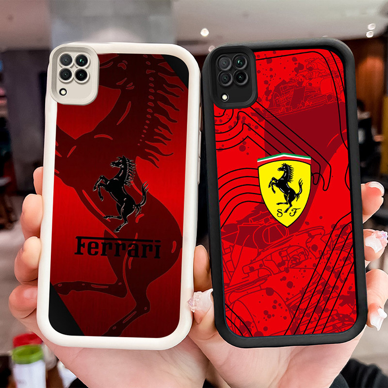 Shockproof Casing untuk Samsung A12 A22 5G WF15 Ferrari sports car