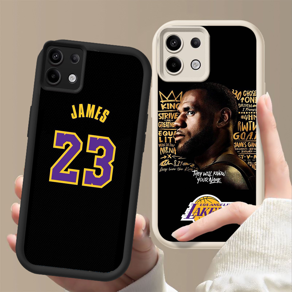 Shockproof Casing untuk Infinix 7 GT 20 Tecno POP 7 Spark GO ITEL A80 P65 Pro FF-18 lebron james