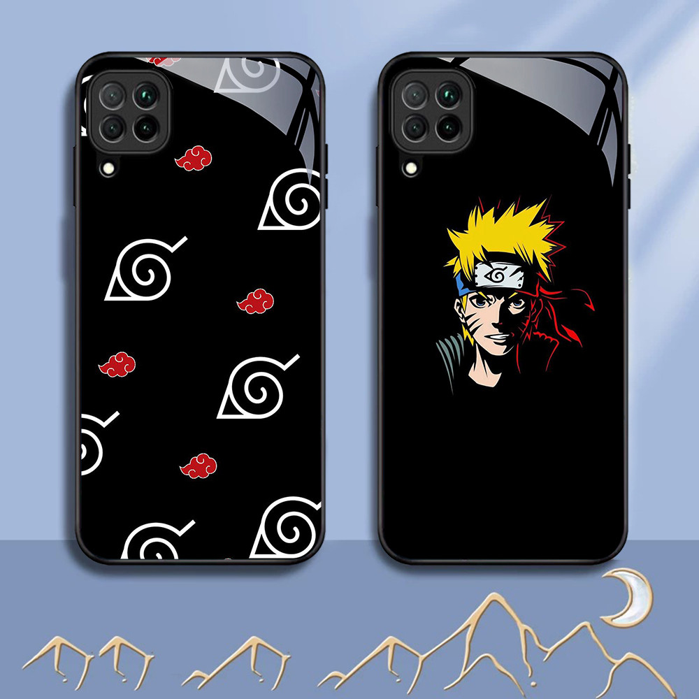 NC-63 NARUTO Kaca Glass Case Untuk Samsung A12 M32 M12 A22 5G