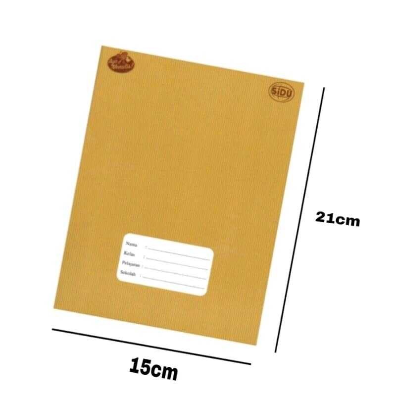 

Buku Sidu 40 sampul coklat pcs / OKEY Isi 38 Lembar pack isi 10 Sampul Coklat