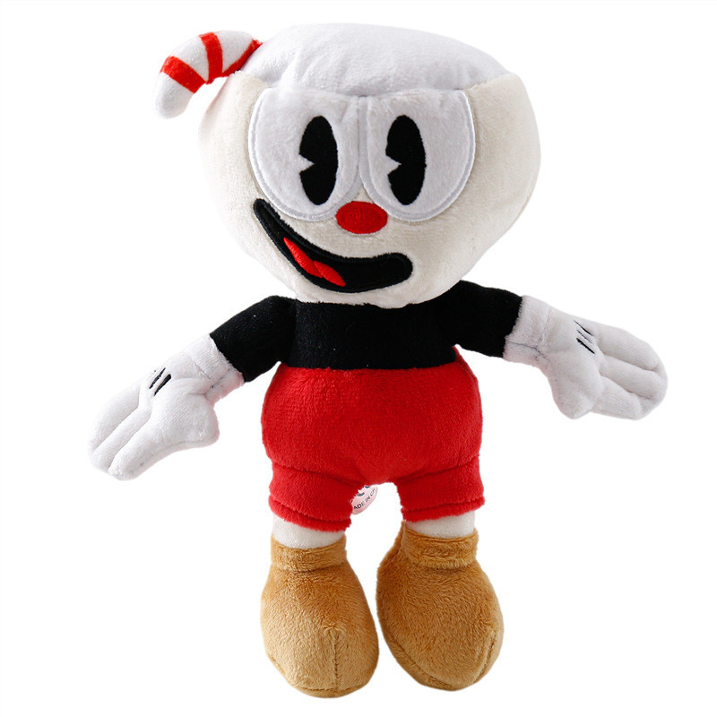 Petualangan Merchandise Game Cuphead Mugman Boneka Plush Import