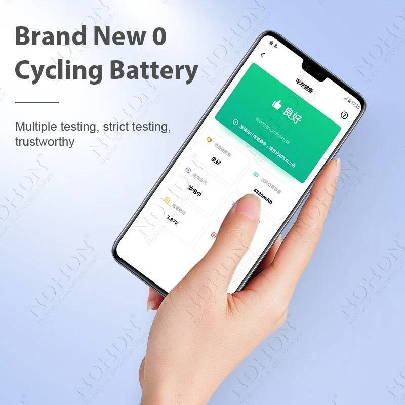 Baterai BP42 NOHON untuk Xiaomi Mi 11 Lite Mi11Lite 11Lite 4250mAh Pengganti Baterai Ponsel